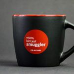 Kubek ceramiczny premium "Wiem, kim jest Smuggler", czarny